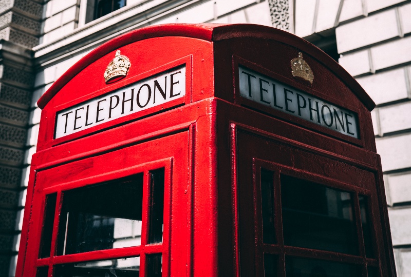 Cabina de teléfonos en Londres